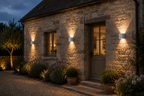 Vertex 1 - Outdoor wall light - White