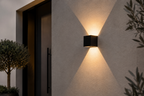 Vertex 1 - Outdoor wall light - Black