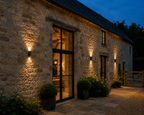 Vertex 2 - Outdoor wall light - Black