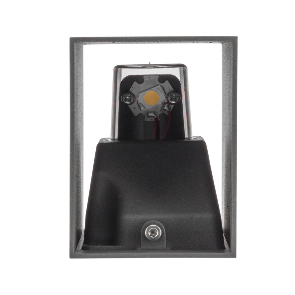 Vertex 2 - Outdoor wall light - Dark grey