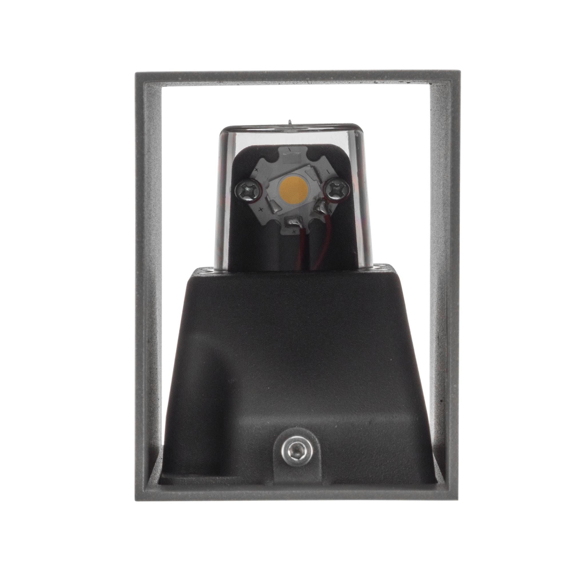 Vertex 2 - Outdoor wall light - Dark grey